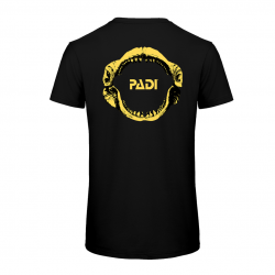 T-Shirt nera PADI Megalodon