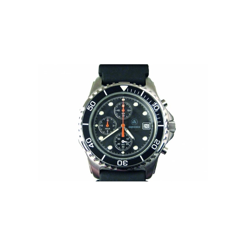 Chronograph Dive Watch (cinturino in gomma) - Apeks