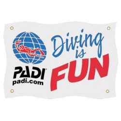 Flag - Diving is Fun 125 x...