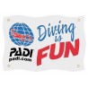 Flag - Diving is Fun 125 x 75cm